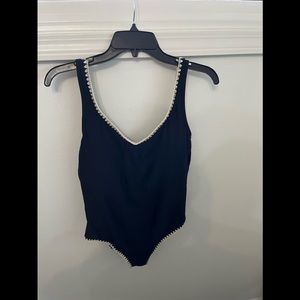 Black Target Swimsuit